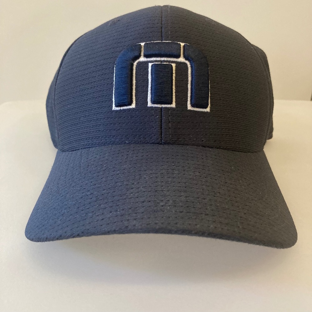 Travis Mathew Blue Flex Fit Hat L-XL